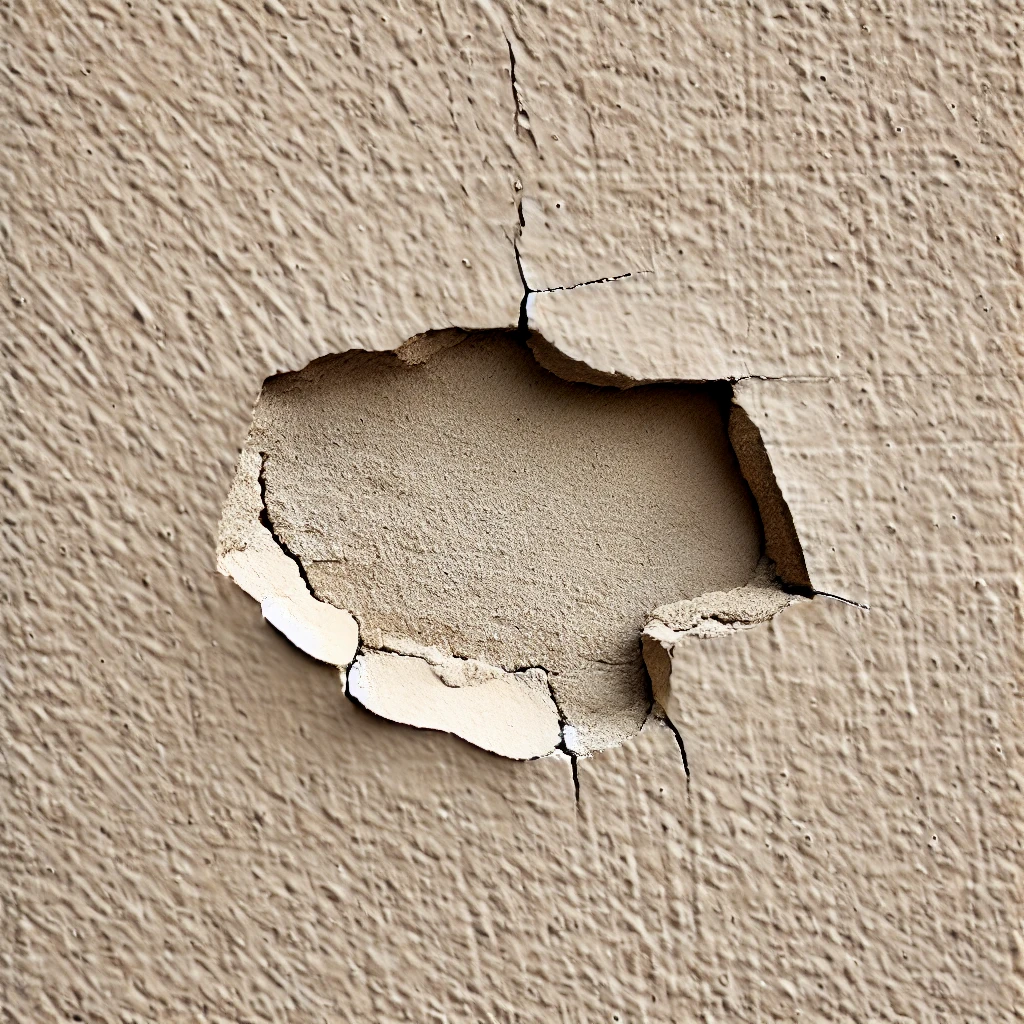 Comment réparer une épaufrure sur un mur avec les agrafes Affnox